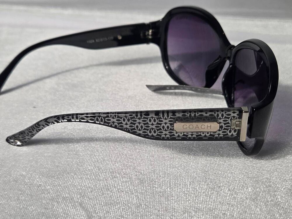 Coach Devyn S825 Signature Sunglasses New, Open, Damaged Box - Picture 7 of 12